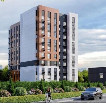 срочно продажа квартира г кызыл кыя микрорайон: 2 комнаты, 61 м², Индивидуалка, 3 этаж, ПСО (под самоотделку) — 3