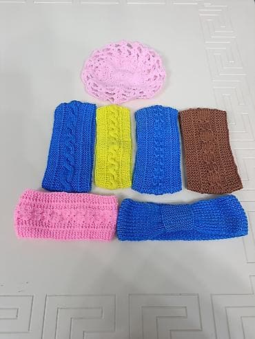 ручная работа ободок: Цвет - Синий — 3