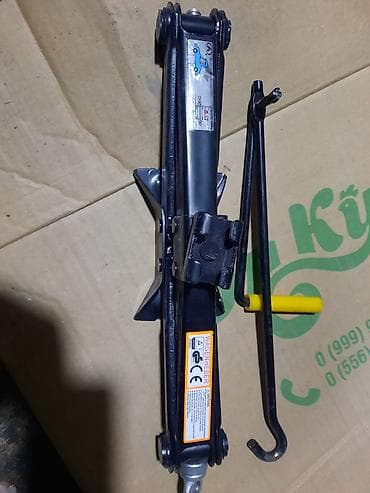 Үй жана бакча: Домкрат ромбический с ручкой - Тип: механический винтовой (ромб) - — 1