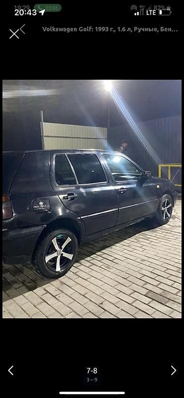 colf 2: Volkswagen Golf: 1993 г., 1.6 л, Механика, Бензин, Хэтчбэк — 5