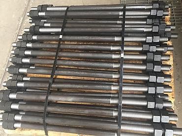 сварка алюминия: Пара червячных винтовых узлов (винт + бронзовые гайки/втулки) — 2