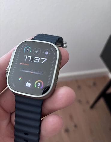 часы электронные: Apple Watch Ultra 2 49 мм, GPS + Cellular, титан корпус. Сааттын — 3