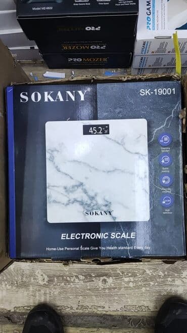 ручные весы: Напольные весы Электронные, Стекло, 180 кг — 2