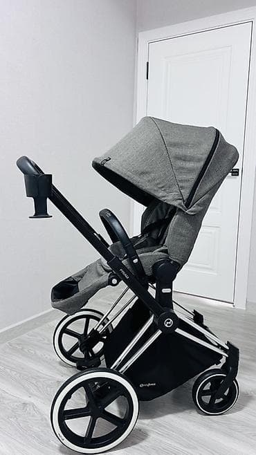 Коляска, Cybex, цвет - Серебристый, Б/у, Самовывоз, Платная доставка