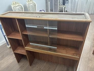 стол угловой компьютерный: Комплект офисной мебели, ДСП, цвет - Коричневый — 2