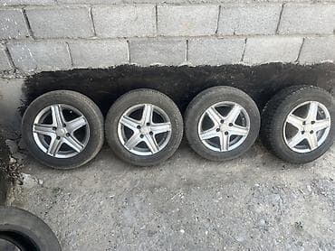 Комплект из 4 колес в сборе: литые диски + шины. 3 колесо одинокый 1 — 3