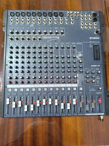 аудио: Микшерный пульт yamaha mg — 1