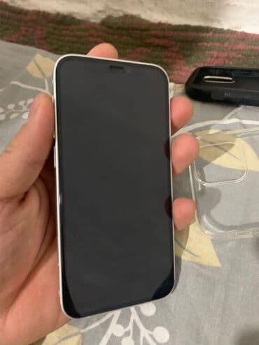 i 12: IPhone 12 mini, Б/у, 64 ГБ, Белый, Чехол, Защитное стекло, 100 % — 3