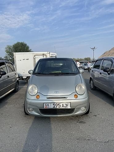 Daewoo Matiz: 2007 г., 1 л, Механика, Бензин, Хэтчбэк at lalafo.kg Daewoo Matiz: 2007 г., 1 л, Механика, Бензин, Хэтчбэк