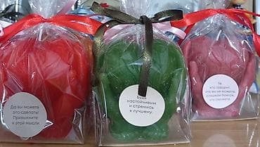 Сүрөттөр жана портреттер: Ручные декоративные свечи - Виды: гелевые в стекле — 2