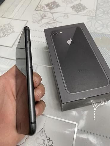 Уюлдук телефондор жана аксессуарлар: IPhone 8, Колдонулган, 64 ГБ, Space Gray, Куту, 81 % — 5