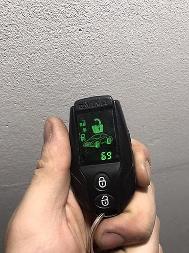 Пульт-брелок автосигнализации DaVINCI с ЖК‑дисплеем - Двусторонний