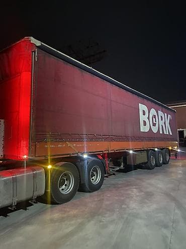 брезент материал: Прицеп, Schmitz Cargobull, Тентованный — 4