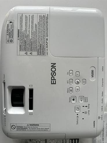 Пульттар: Проектор Epson VS250 3LCD Основные характеристики: - Технология 3LCD — 2