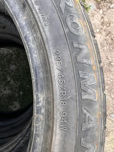 235 60 18: - Размер: 235/45 ZR18 - Индекс нагрузки/скорости: 94W - Тип: летние — 2