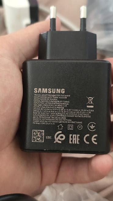 carplay android: Зарядное устройство Samsung Super Fast Charging 45w качествиный копия — 1
