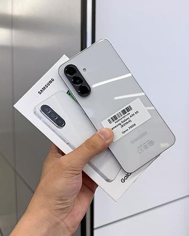 Техника и электроника: Samsung Galaxy A56 5G, Б/у, 256 ГБ, цвет - Белый, В рассрочку, 2 SIM, eSIM — 1