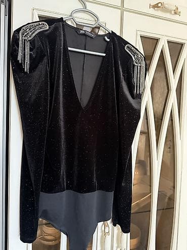 красотка мужской: Zara. Боди. 
Нарядное боди в размере М, очень красивое и элегантное — 1