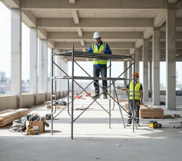 цепная лебедка: Сдам в аренду Строительные леса — 1