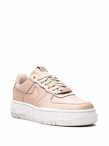 черные форсы: Кроссовки, 40, Nike, Б/у, цвет - Бежевый, Самовывоз — 1