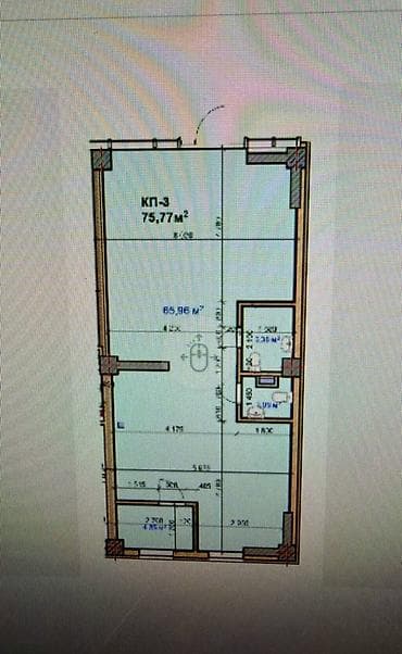 145: Продажа магазинов В жилом доме, 76 м², Косметический ремонт, Отдельный вход, 1 этаж — 3