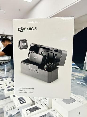 Микрофон DJI MIC3 2-PERSON DJI представила Mic 3, новую, более