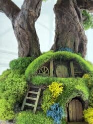 офисные растения: Декоративное дерево бонсай, выполненное из стабилизированного мха — 43