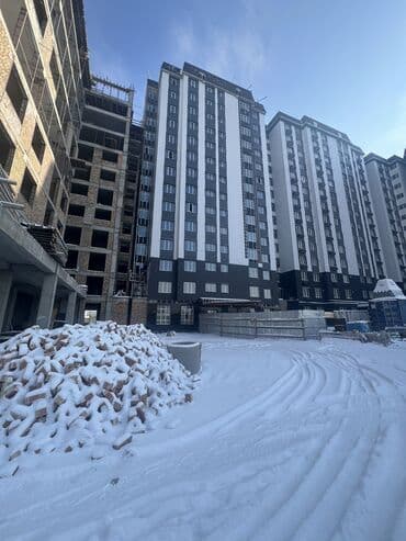 продажа квартир балыкчы: 1 бөлмө, 39 м², Элитка, 14 кабат, ПСО (өзү оңдоп түзөтүп бүтүү үчүн) — 7