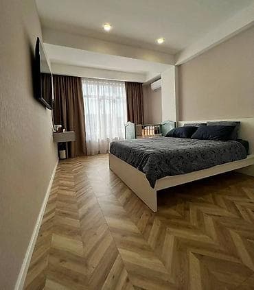 Батирлер: 3 бөлмө, 81 м², Ала-Тоо аянты Элитка, 12 кабат, Евро оңдоо — 3