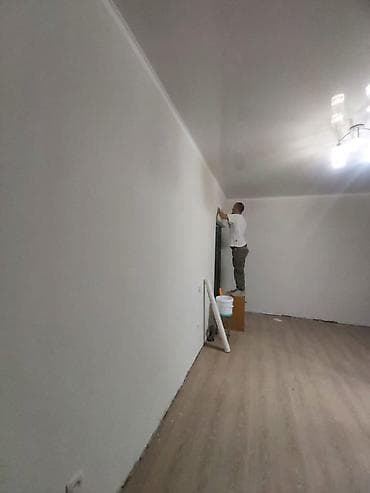 работа обделка: Поклейка обоев - Побелка стен и потолков - Покраска стен и потолков — 7