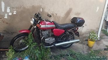 ява яву явы jawa: Мотоцикл Jawa (ЯВА), красный. Основные характеристики: - Двигатель — 5