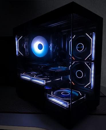 rayzen 5500: Компьютер, ядер - 6, ОЗУ 16 ГБ, Для несложных задач, Б/у, AMD Ryzen 5, NVIDIA GeForce RTX 3070, NVMe — 5