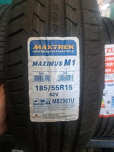 Шины 185 / 55 / R 15, Лето, Новый, Комплект, Легковые, Китай, Maxtrek