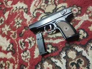 Оборудование для бизнеса: Пневматический пистолет-подобие ПМ (макет/реплика) - Корпус из — 8