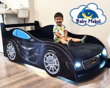 детские кровати фото: Детская односпальная кровать, Для девочки, Для мальчика, С матрасом, ДСП, Бесплатная доставка — 2