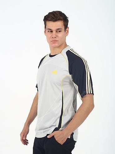 nike teech: Мужская спортивная футболка с коротким рукавом ADIDAS TREINO — 8