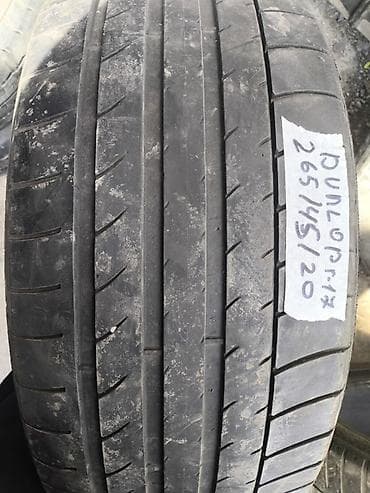 diski r20: Шины 265 / 45 / R 20, Лето, Б/у, 1 шт, Легковые, Dunlop — 1