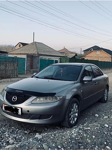 машына чанган: Mazda 6: 2003 г., 1.8 л, Кол менен иштөөчү, Газ, Седан — 1
