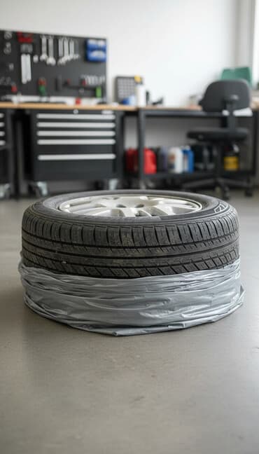 шины на трактор: Колеса в сборе 225 / 60 / R 16, Лето, Б/у, Запаска, Легковые, Литые, отверстий - 5 — 1