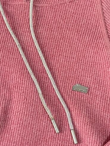 купить спортивный костюм женский недорого от производителя: Розовое худи Li-Ning с капюшоном, очень красиво переливается мелкий — 2