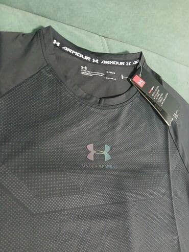 пакет одежды: Мужская футболка, L, Under Armour, Новый, цвет - Черный, Самовывоз, Бесплатная доставка, Платная доставка — 4