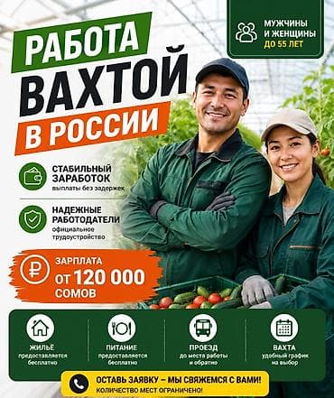 дальнобойщик без опыта: Вахта в России с проживанием и питанием Требуются мужчины, женщины и — 1