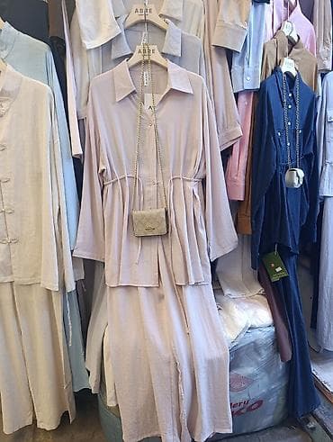 Женские комплект‑костюмы из легкой вискозной/крэш‑тканевой группы