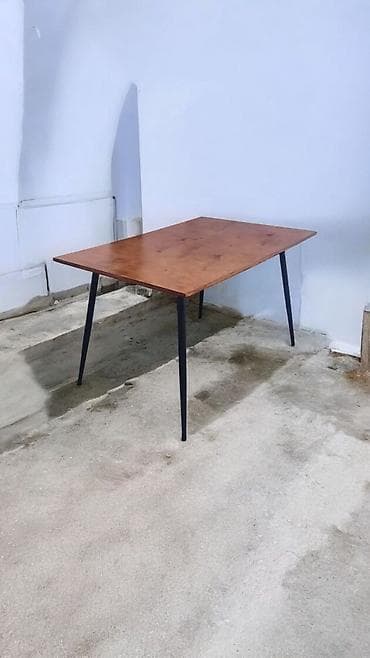 Кухонные столы: Обеденный/рабочий стол в современном минималистичном стиле. - — 2