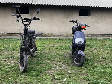 машина электрическая: Электроскутеры (2 шт.) для города и дачи 1) Электровелосипед-скутер — 1