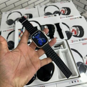 наушники майману: Умные часы + наушники 2в1! Модель P9 Ultra 2! Отличный подарок!🎁 В — 3