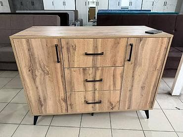 камод для зала: Комод для одежды, Без зеркала, Другой материал, цвет - Коричневый — 2