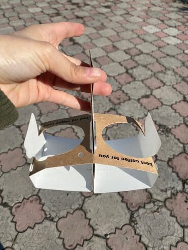 Посуда и кухонный инвентарь: Переноски для стаканов кофе чай есть 18 пачек за все 13.000 — 3