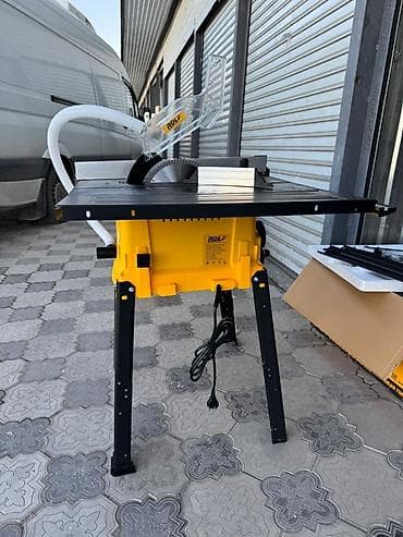 Тиски: Циркулярные электропилы Новый, От электросети, Rolf, Глубина пропила 9 мм, Диаметр диска: 255 мм, Настольная — 4