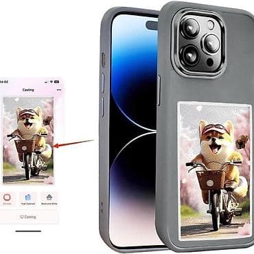 amazon kindle 4: E-ink Смарт-чехол для смартфона с динамическим дисплеем на задней — 2